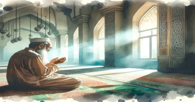 Muslim woman praying in a quiet room as part of her daily Salat habit