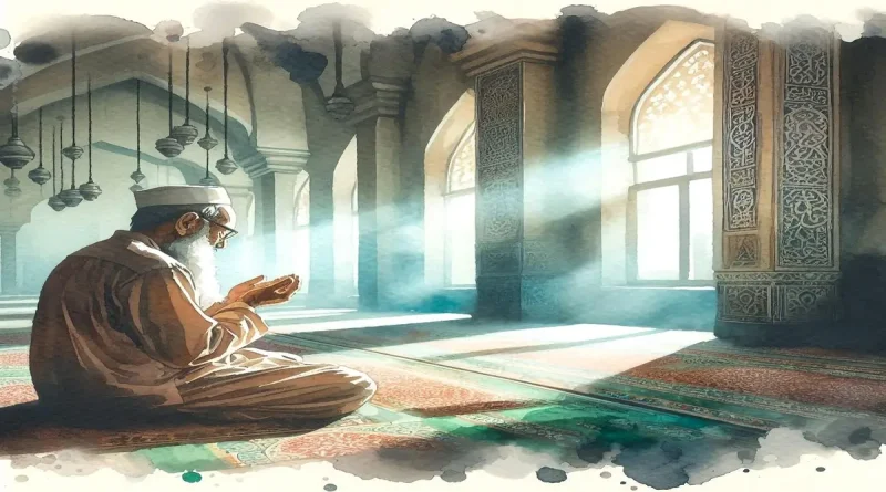 How to Build a Salat Habit in Daily Life: A Step-by-Step Guide 1 Muslim woman praying in a quiet room as part of her daily Salat habit