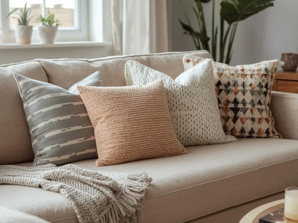 funky quote cute funky throw pillow ideas on sofa with modern living room decor